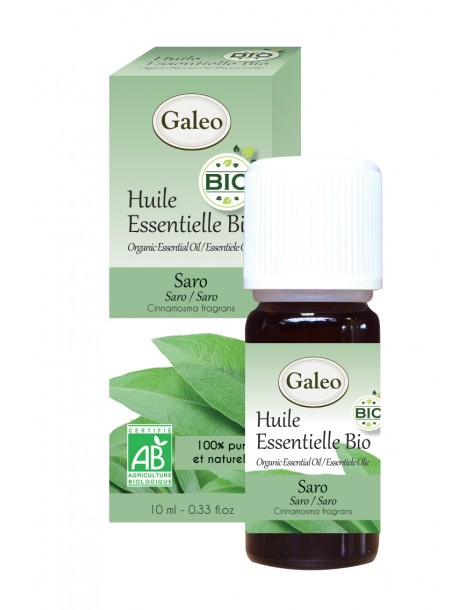 Huile essentielle Bio - Saro GALEO  Huile essentielle
