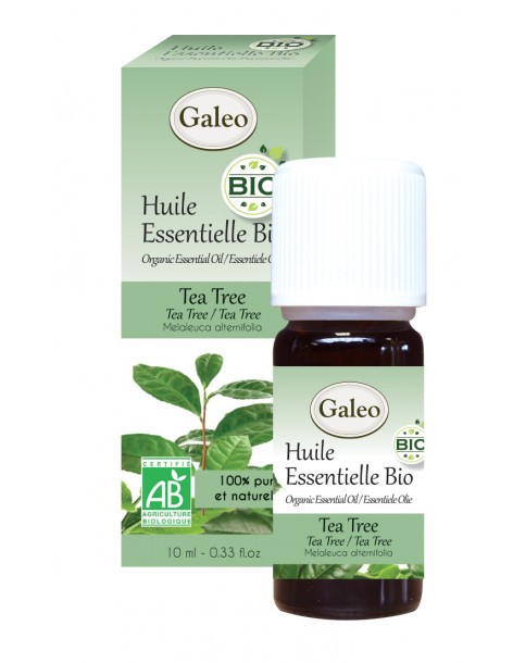 Huile essentielle Bio - Tea Tree GALEO  Huile essentielle