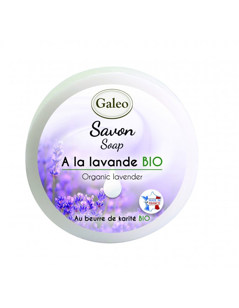 Savon à la "Lavande Bio" GALEO  Soin corps et visage