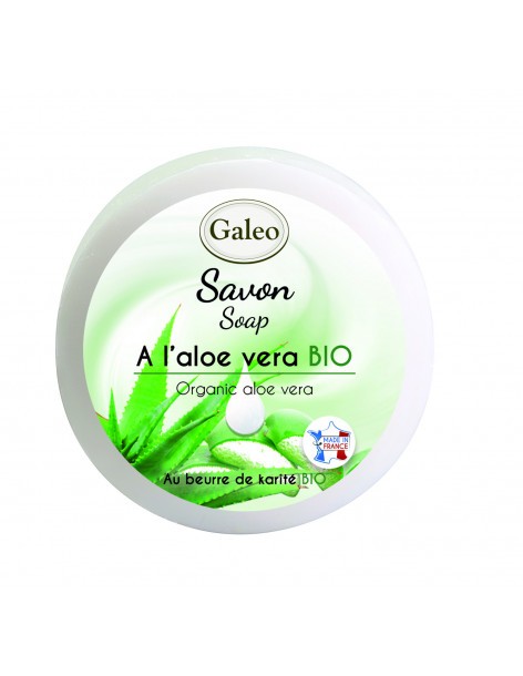 Savon à "L'Aloe vera Bio" GALEO  Soin corps et visage