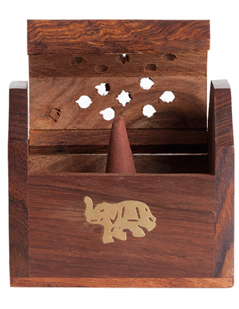 Support encens petit coffre brûleur GALEO Encens