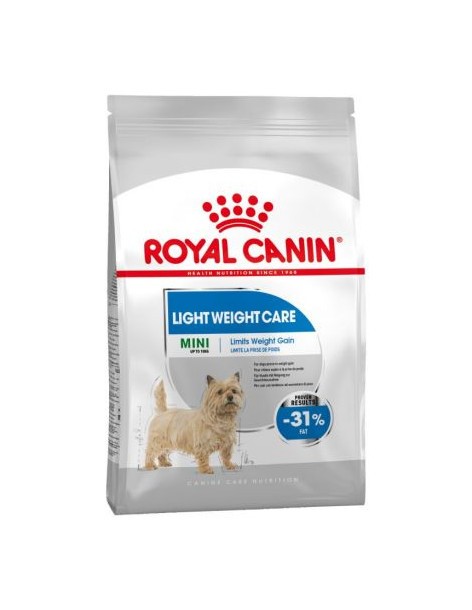 Croquettes Light Weight Care Mini 3Kg Royal canin Alimentation et croquette