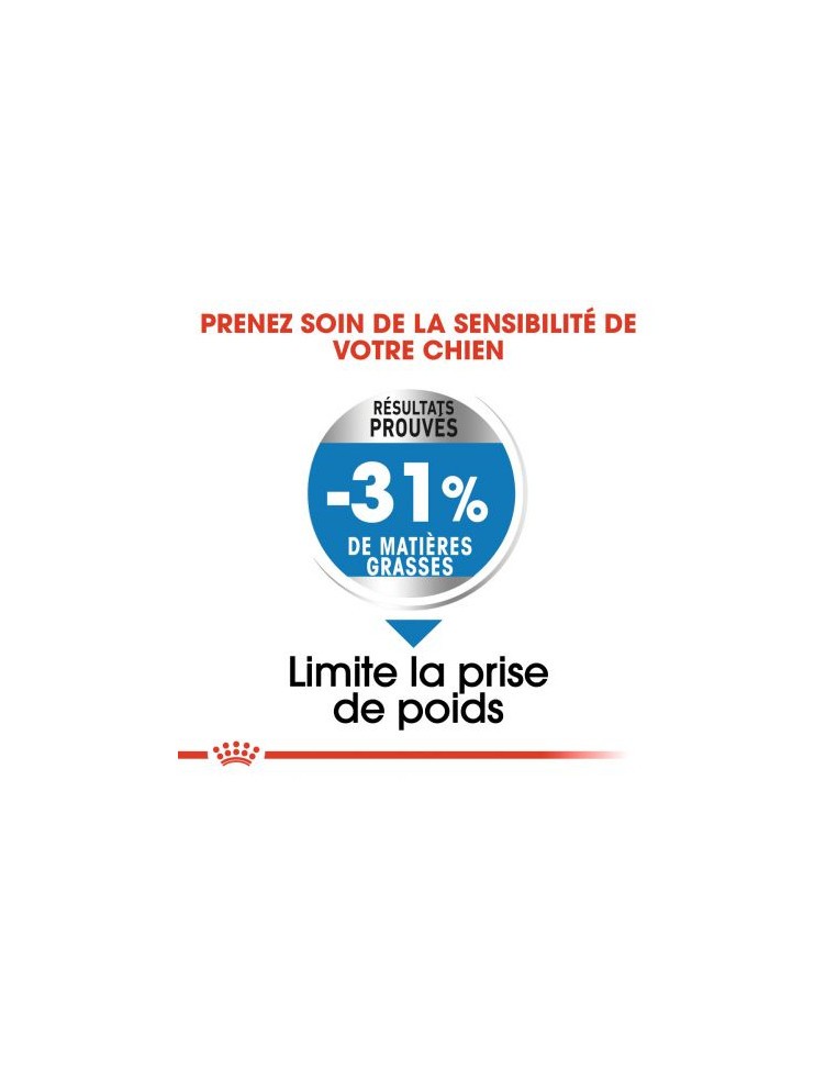 Croquettes Light Weight Care Mini 3Kg Royal canin Alimentation et croquette