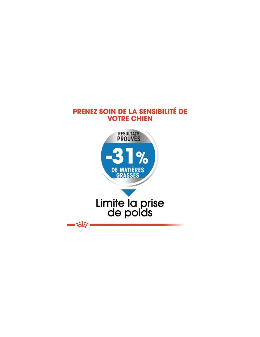 Croquettes Light Weight Care Mini 3Kg Royal canin Alimentation et croquette