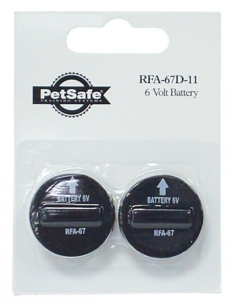 Batterie lithium 2 x 6 volts pour collier anti-aboiements - Petsafe Petsafe Accessoires 2