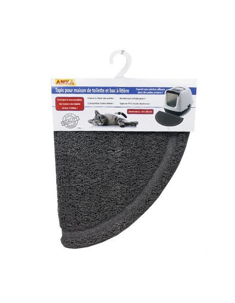 Tapis de sortie de bac à litière - Gris  Accessoires 2