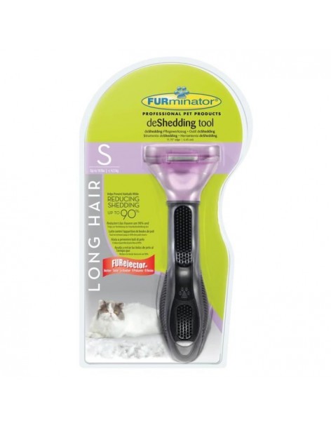 Brosse Furminator chat poil court S Furminator Soins de toilettage 2