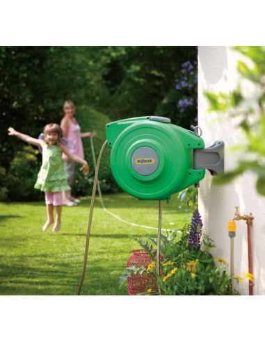 Enrouleur Automatique Auto Reel 40M Hozelock Dévidoir et enrouleur de tuyau