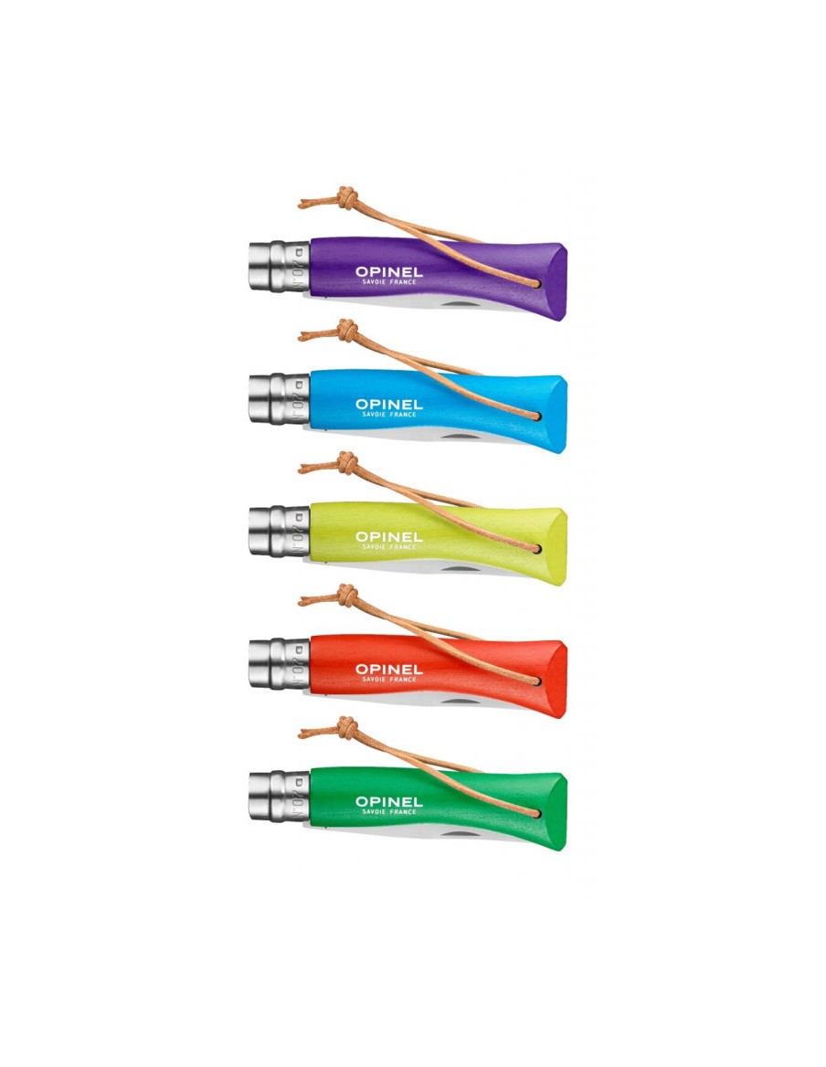 Couteau Opinel - Baroudeur N°7 Azur Opinel Couteau de jardinage et de bricolage