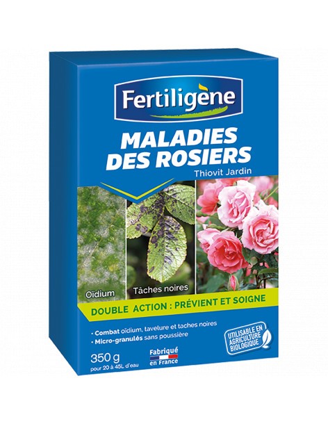 Traitement contre maladies des rosiers - Fertiligène Fertiligène Soin des plantes