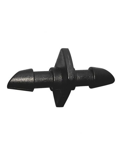 Jonction cannelée Ø6mm x 10 Aquaflow Goutte à goutte