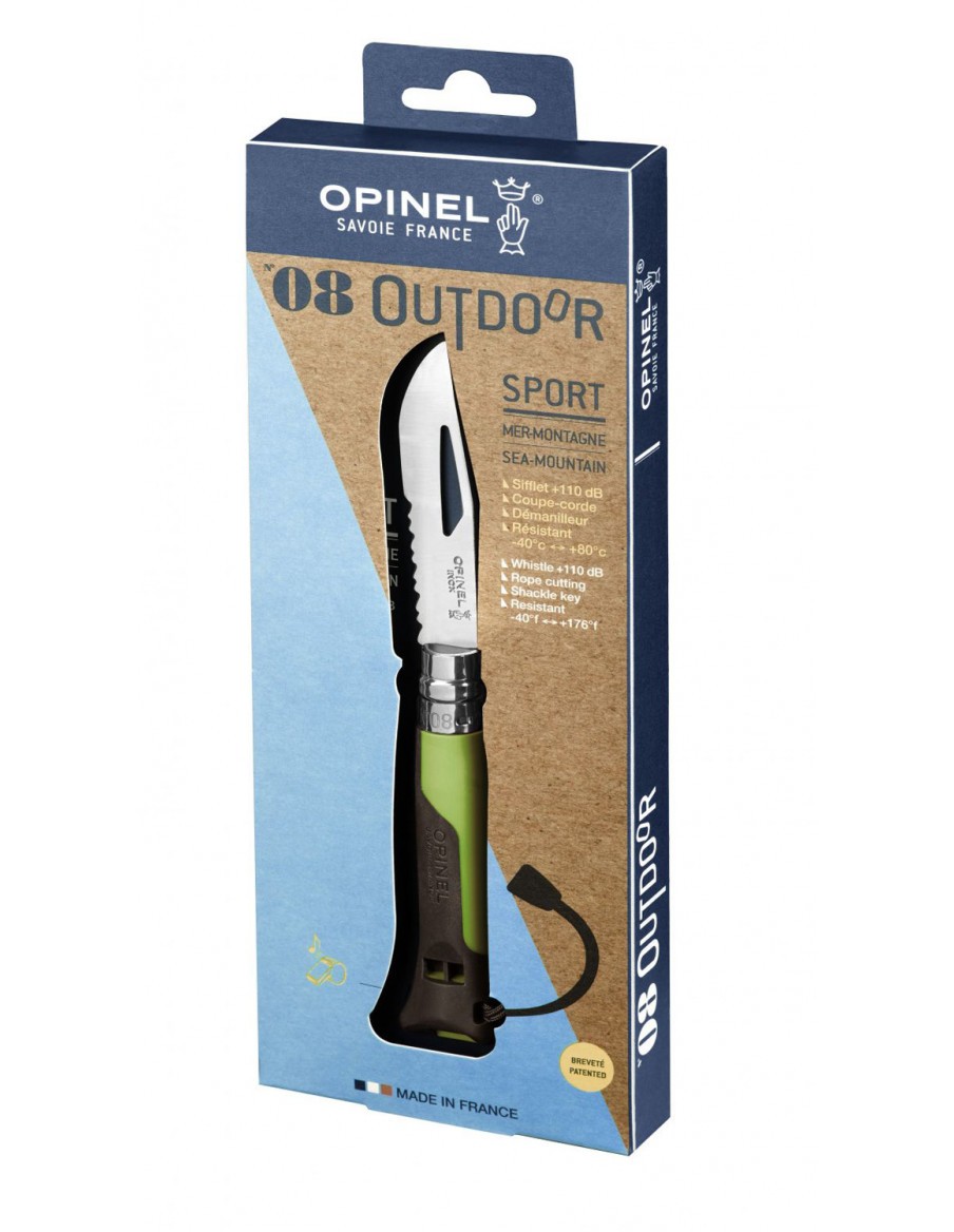 Couteau Opinel - N°8 Outdoor Opinel Couteau de jardinage et de bricolage