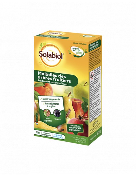 Traitement contre maladies des arbres fruitiers - Solabiol Solabiol Soin des plantes