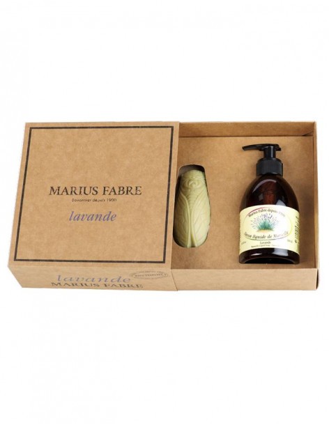 Coffret savon Paul Marius - Lavande Marius Fabre Soin corps et visage