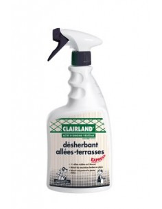 Désherbant pour allées et terrasses prêt à l'emploi 900 ml - Clairland  Désherbant naturel total