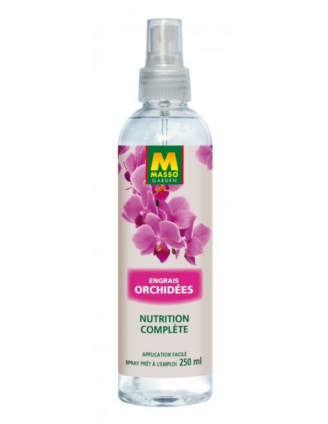 Engrais foliaire orchidée 250 ml Masso Garden Engrais spécifique