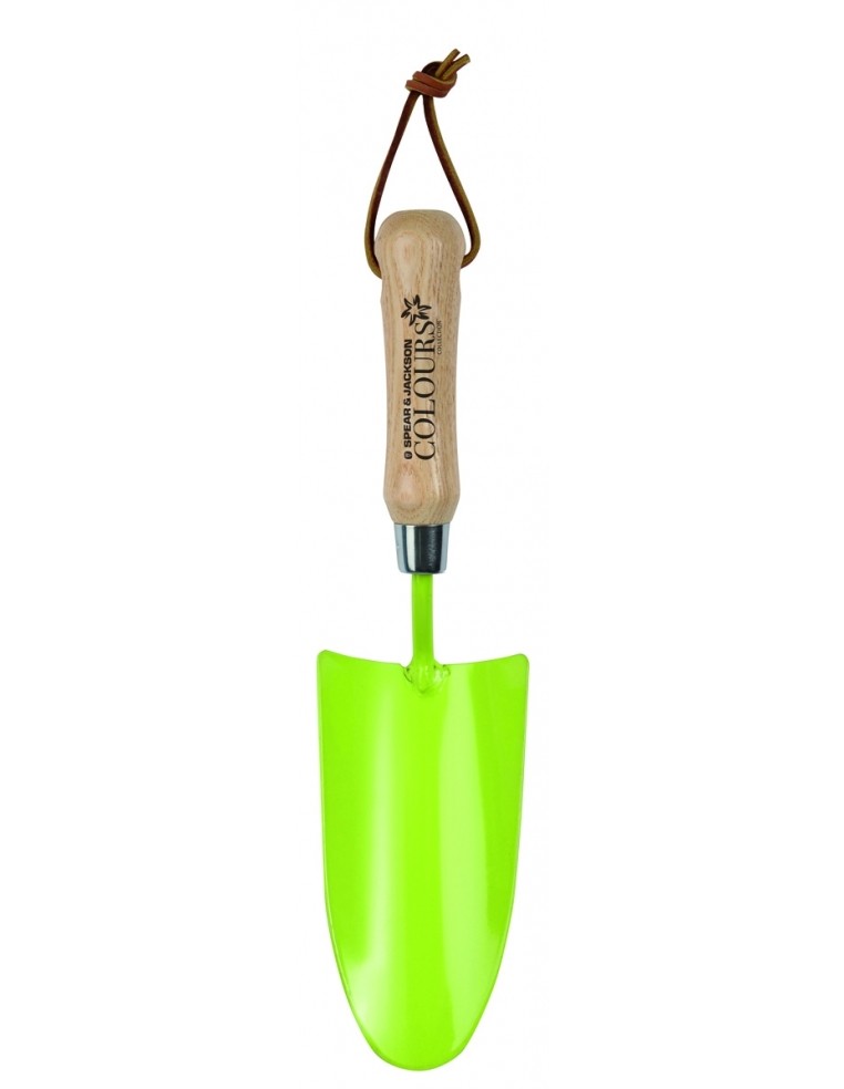 Transplantoir multicolore manche en bois Spear & jackson Plantoir et transplantoir