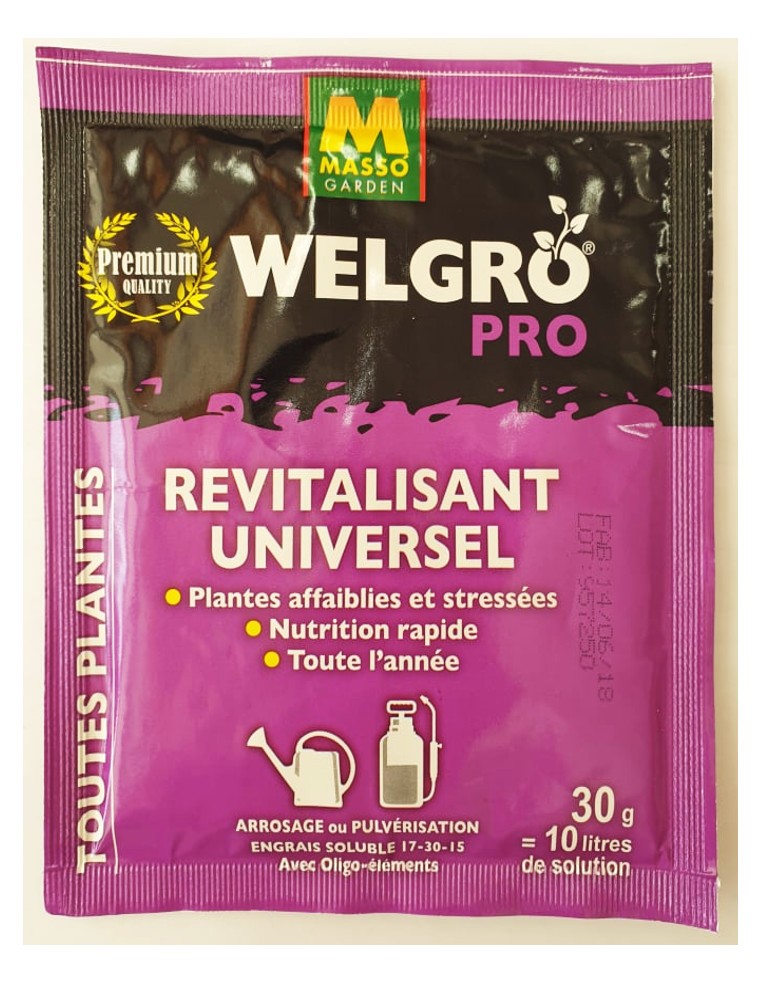 Engrais revitalisant universel - Welgro pro Masso Garden Engrais Universel de synthèse