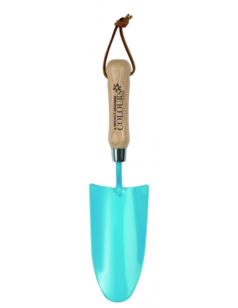 Transplantoir multicolore manche en bois Spear & jackson Plantoir et transplantoir