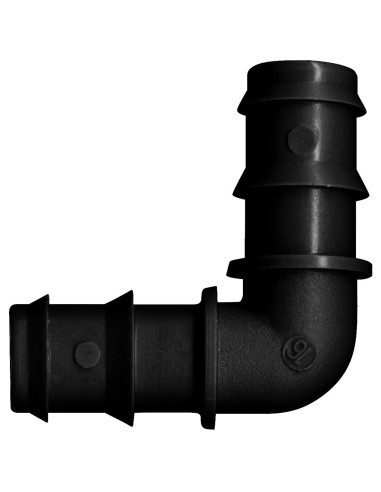 Coude cannelé Ø16mm x 4 Aquaflow Goutte à goutte