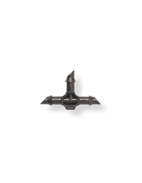 Raccord en T pour Tuyau Ø4x6mm GF Goutte à goutte