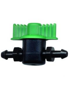 Vannes d'arrêt Ø 6mm Aquaflow Goutte à goutte
