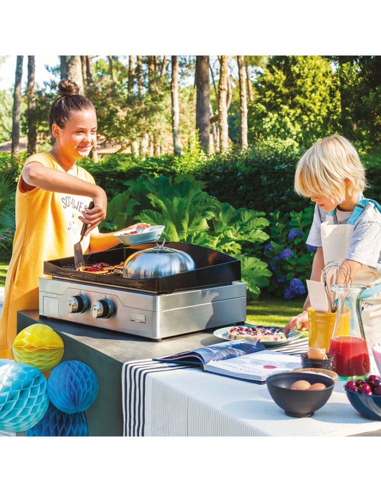 Plancha à gaz "Signature Allure 260 Duo" Le Marquier Planchas