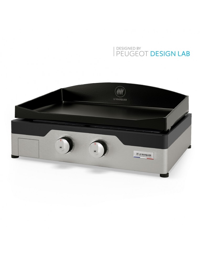 Plancha à gaz "Signature Allure 260 Duo" Le Marquier Planchas
