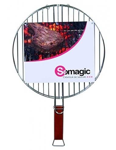 Grille double - Ø30cm Somagic barbecue Accessoires barbecue et plancha