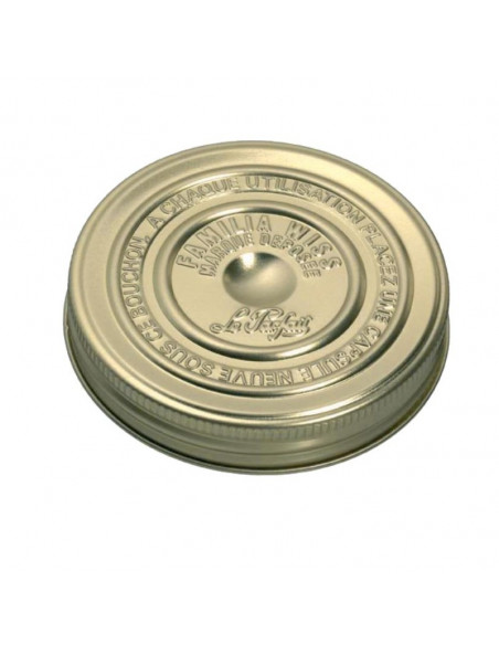 Couvercles familia wiss - Sachet de 6 - Ø10 cm - Le Parfait Le Parfait Bocaux et stérilisation