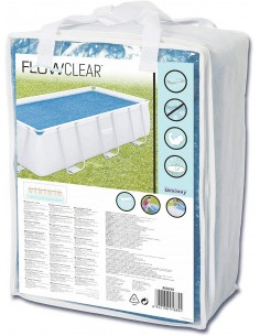 Bâche solaire 380 x 180 cm - Bestway BestWay Accessoires Piscine Hors-Sol