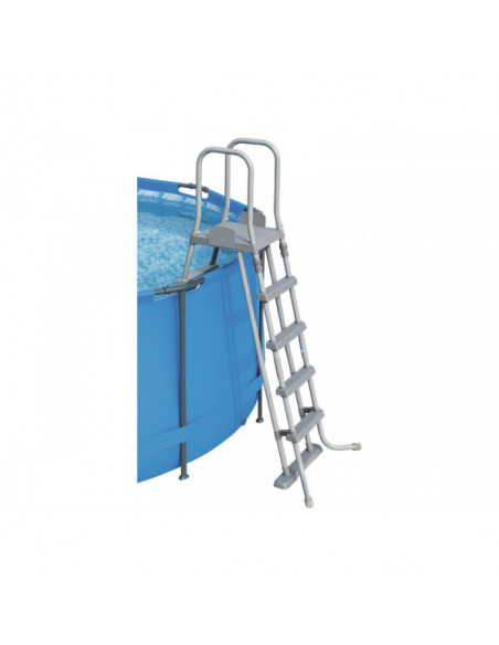 Echelle 2 x 4 marches - Pour piscine H 1.32 m - Bestway BestWay Accessoires pour piscines hors-sol