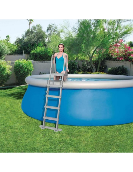 Echelle 2 x 4 marches - Pour piscine H 1.32 m - Bestway BestWay Accessoires pour piscines hors-sol