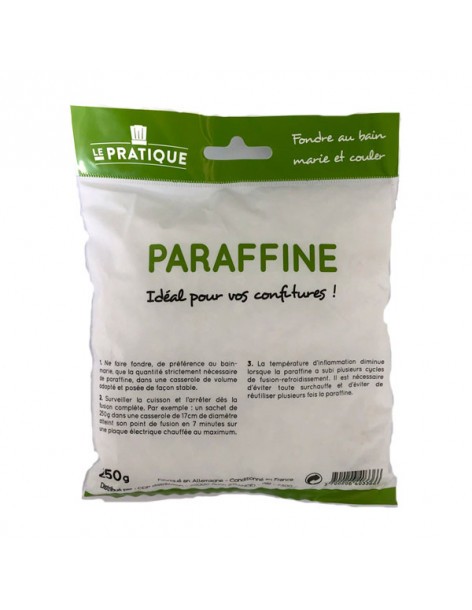 paraffine alimentaire sachet de billes 250 g  Confiturier et accessoires