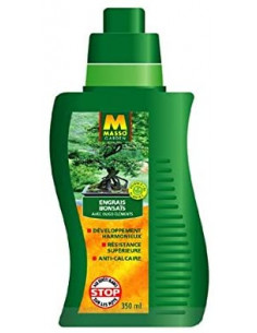 Engrais liquide bonsaïs 350 ml Masso Garden Engrais spécifique