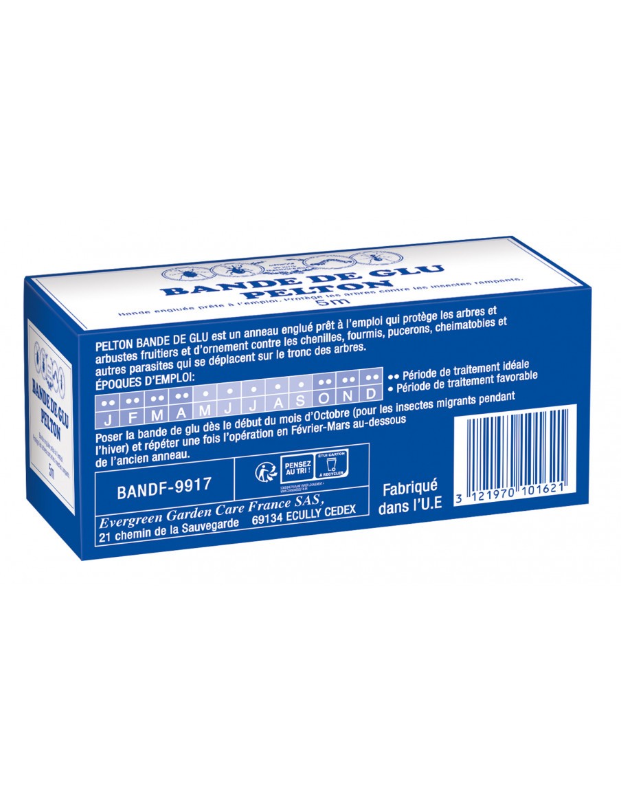 Bande engluée prête à l'emploi 5m - Pelton Pelton Anti-nuisible