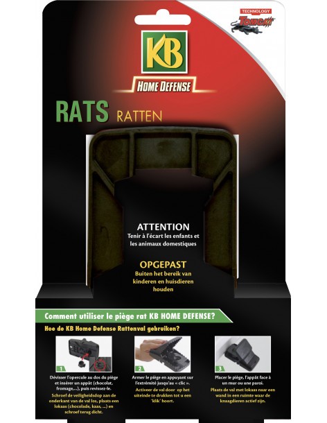 Piège à rats réutilisable - KB KB Anti-nuisible naturel 2