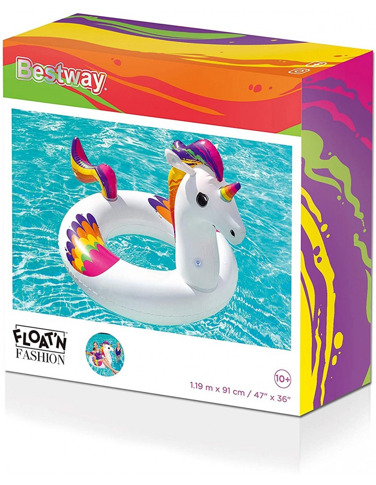 Bouée ronde licorne Fantasy - Bestway BestWay Baignade et jeu de piscine