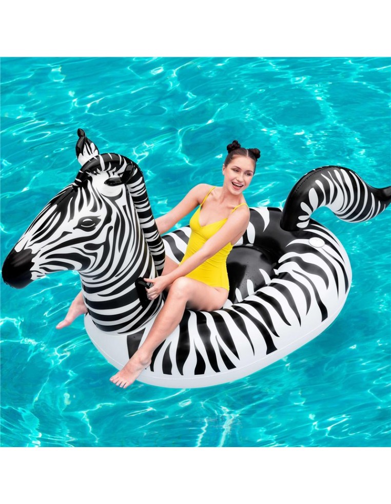 Bouée XL Zèbre avec LED - Bestway BestWay Baignade & jeu de piscine