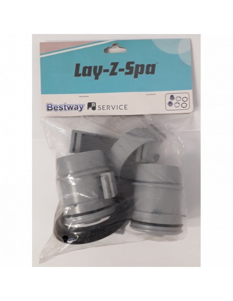 Kit SAV Spa Hydrojet : joints + vis écrou + connexion - Lay-Z-Spa BestWay Accessoires pour spa