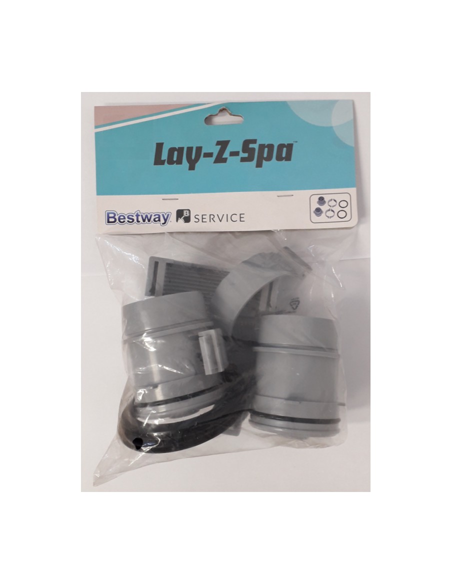 Kit SAV Spa Hydrojet : joints + vis écrou + connexion - Lay-Z-Spa BestWay Accessoires pour spa