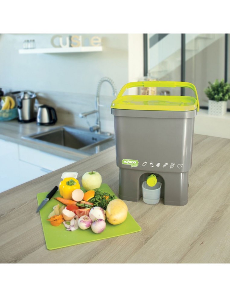 Composteur de cuisine Bokashi 16 L Hozelock Composteur