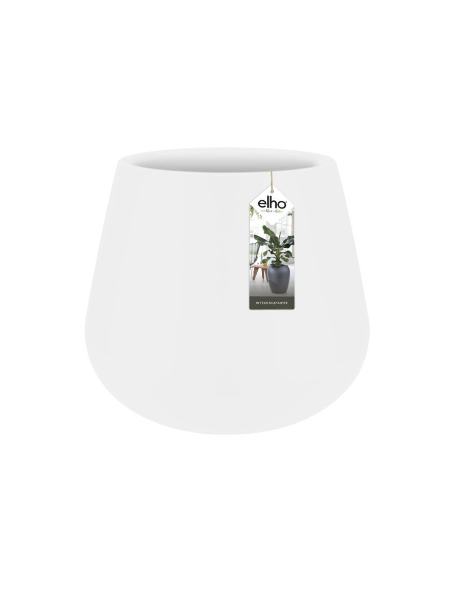 Pot Pure Cone Concrete - Elho Elho Pot et bac en plastique rond