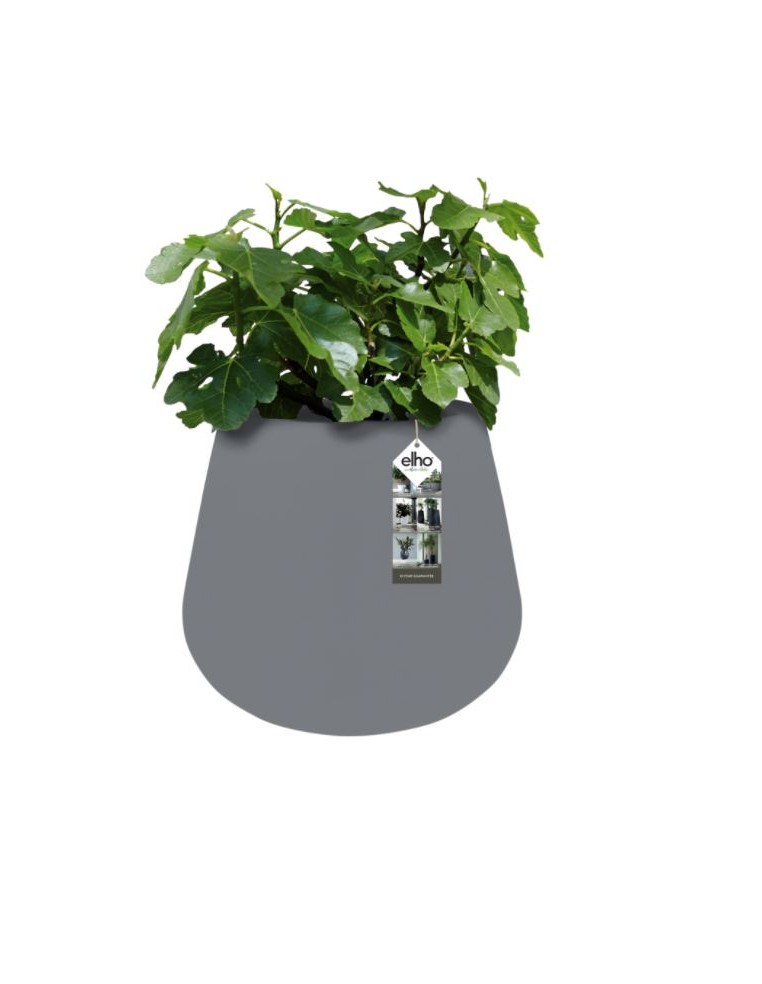 Pot Pure Cone Concrete - Elho Elho Pot et bac en plastique rond
