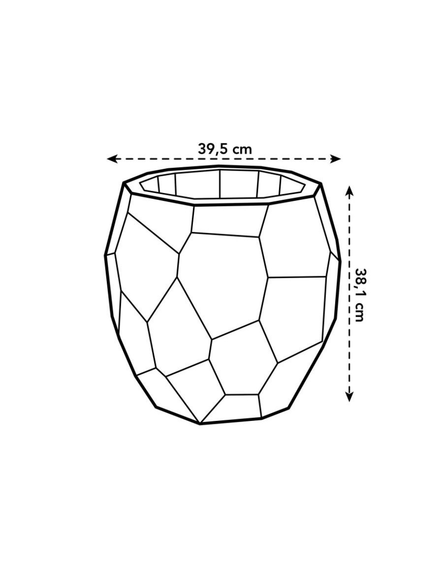 Pot Pure Edge - Elho Elho Pot et bac en plastique rond