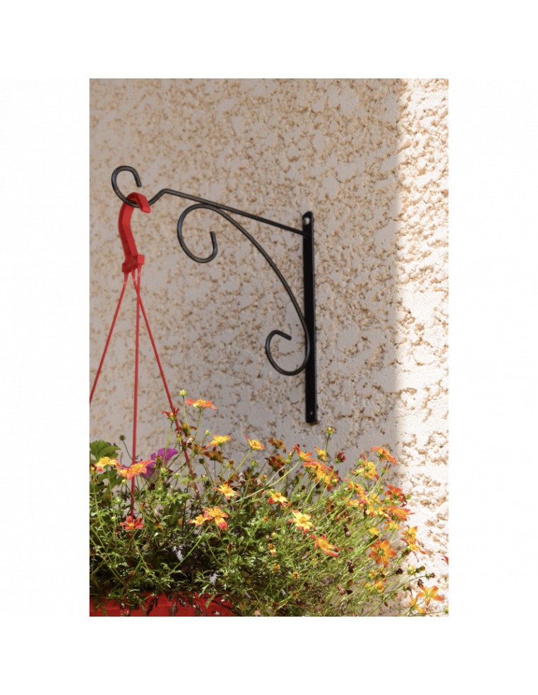 Potence en fer rond Louis Moulin Porte pot