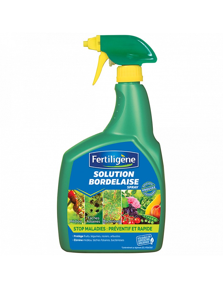 Solution Bordelaise 800 ml Fertiligène Soin des plantes