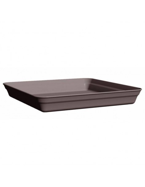 Soucoupe carré pour pot Roméo Poétic Jardin Soucoupe pour pot et bac en plastique 2