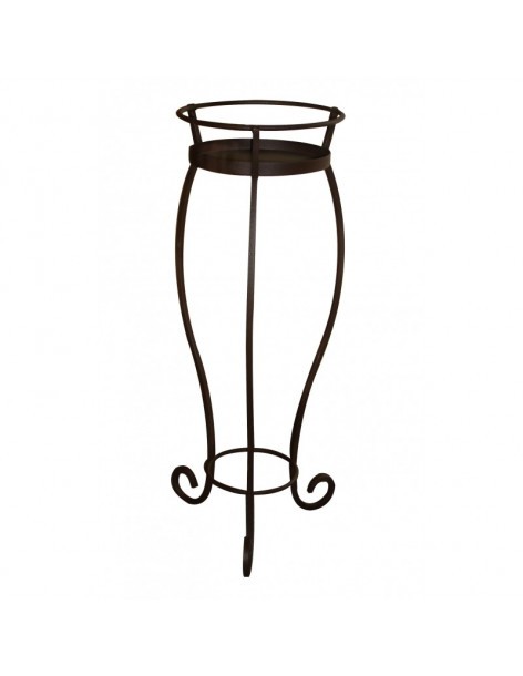 Porte-plantes "Volute" + soucoupe Louis Moulin Roule plante et supports pot à roulettes 2