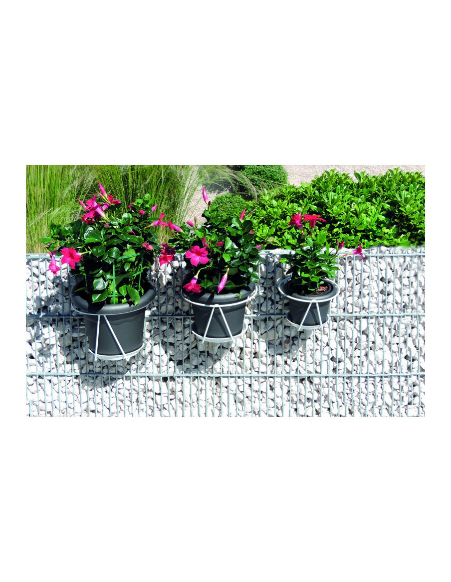 Porte-plantes à crochet Louis Moulin Roule plante et supports pot à roulettes